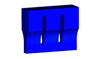 Schwingende Ultraschall Messer-Sonotrode