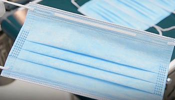 Mit Ultraschall gefertigte Mund- und Nasenmasken