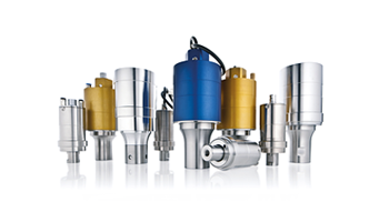 Die Konverter wandeln die vom Ultraschall-Generator erzeugten elektrischen Schwingungen in mechanische Schallwellen um