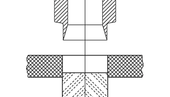 Stossfaenger mit Ultraschall-Stanzen