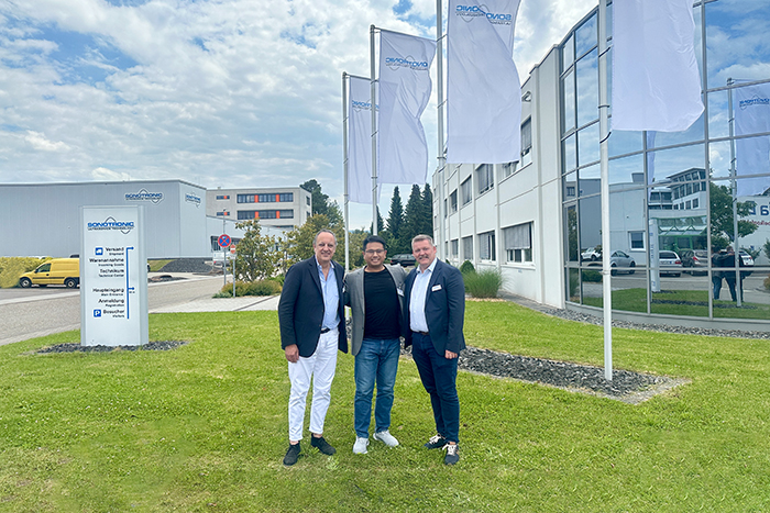 SONIC'DAYS mit den Geschäftsführern unserer Niederlassungen Spanien und USA