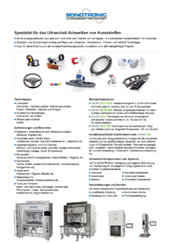 Plastics Portfolio-Titel
