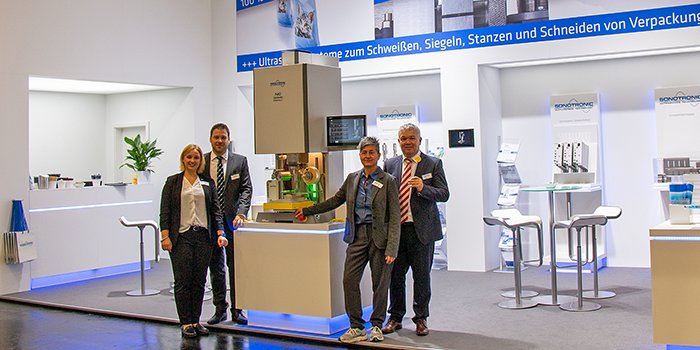 Das Sonotronic Team auf der Fachpack 2019