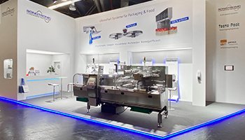 Der Sonotronic Messestand auf der Fachpack 2021