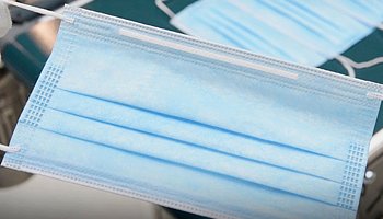 Mit Ultraschall gefertigte Mund- und Nasenmasken