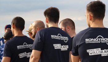 Mitarbeiter von Sonotronic bei den Highländle Games