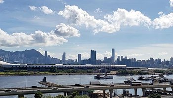 Geschäftsbezirk Kwun Tong, Kowloon, Hongkong