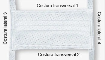 Máscara de protección bucal y nasal ya preparada